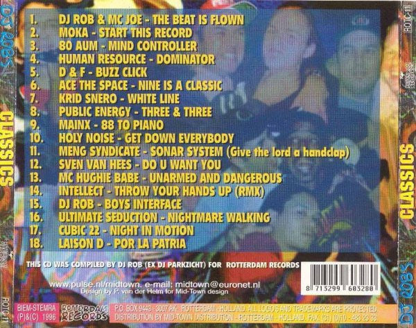 DJ Rob : DJ Rob's Old School Classics (CD, Comp)