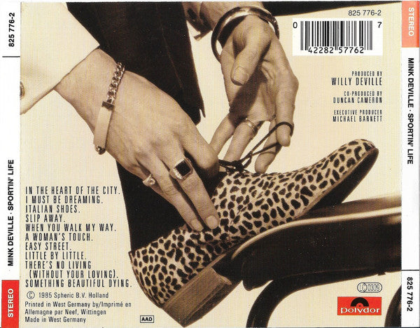 Mink DeVille : Sportin' Life (CD, Album, RE)