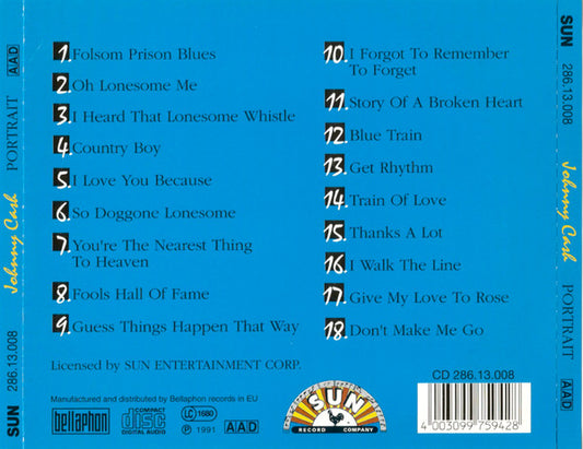 Johnny Cash : Portrait (CD, Comp)