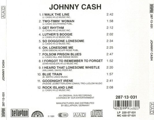 Johnny Cash : Johnny Cash (CD, Comp)