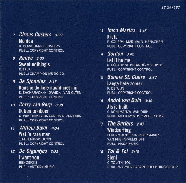 Various : Hollands Glorie Hits 3 (CD, Comp)