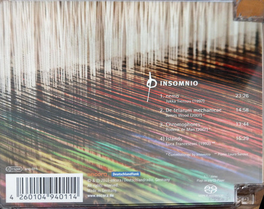 Insomnio Ensemble : Insomnio (SACD, Hybrid, Multichannel, Album)