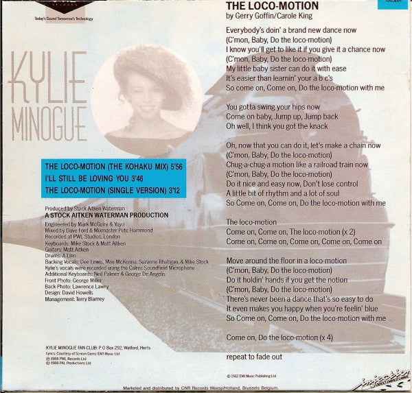 Kylie Minogue : The Loco-Motion (Maxi-Single)