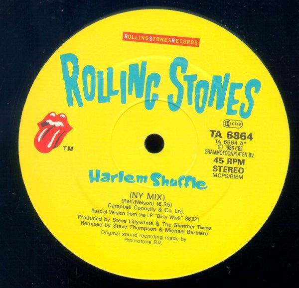 The Rolling Stones : Harlem Shuffle (12", Single)