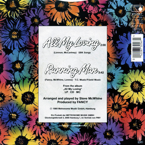 Fancy : All My Loving / Running Man (7", Single)