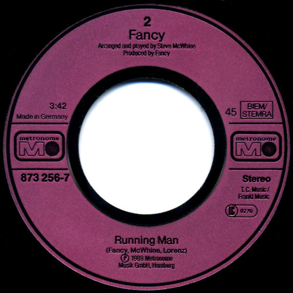 Fancy : All My Loving / Running Man (7", Single)