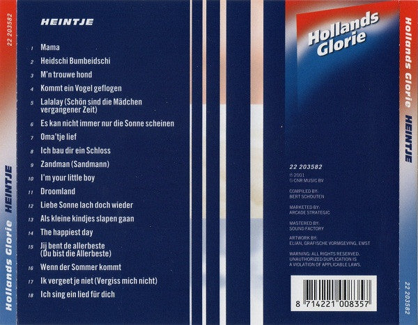 Heintje : Heintje (CD, Comp)