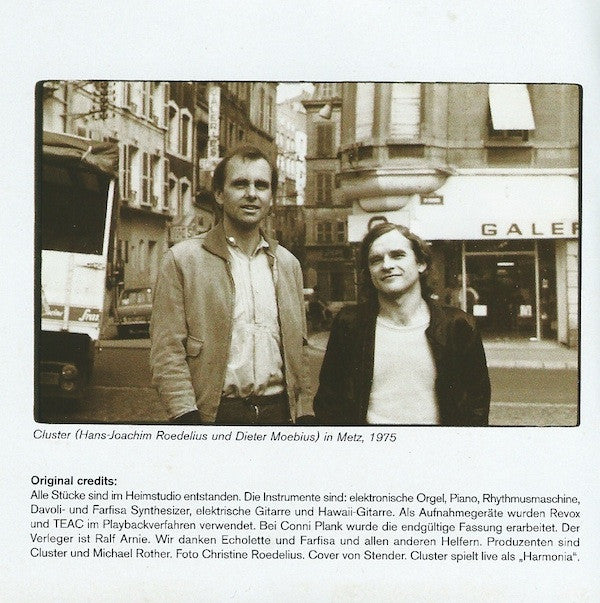 Cluster : Zuckerzeit (CD, Album, RE, RM, RP, Dig)