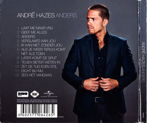 André Hazes Jr. : Anders (CD, Album, Dig)