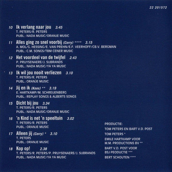 Corry Konings & Koos Alberts : Corry & Koos (CD, Comp)