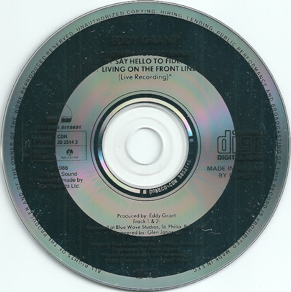 Eddy Grant : Gimme Hope Jo'Anna (CD, Single)