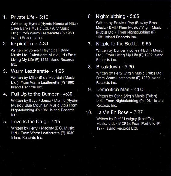 Grace Jones : Classic Grace Jones (CD, Comp)