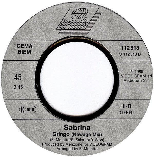 Sabrina : Gringo (7", Single)