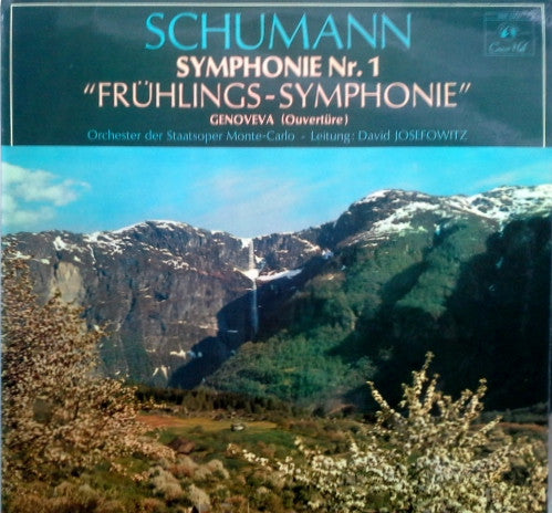 Robert Schumann : Symphonie Nr. 1 "Frühlings-Symphonie" / Genoveva (Ouvertüre) (LP)