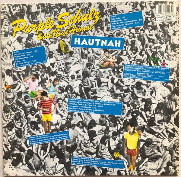 Purple Schulz & Neue Heimat : Hautnah (LP, Album, RE)