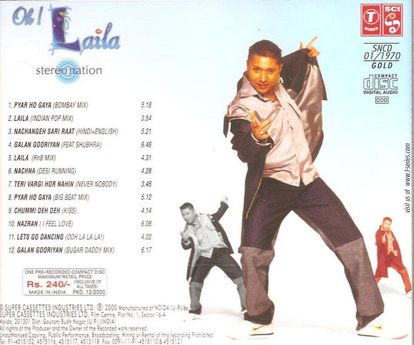 Stereo Nation : Oh! Laila (CD)