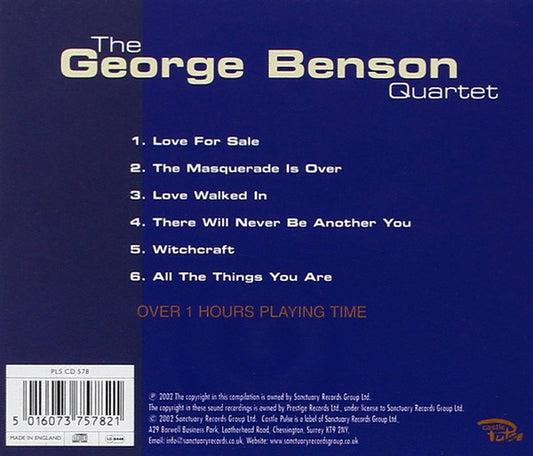 The George Benson Quartet : George Benson (CD, Album)