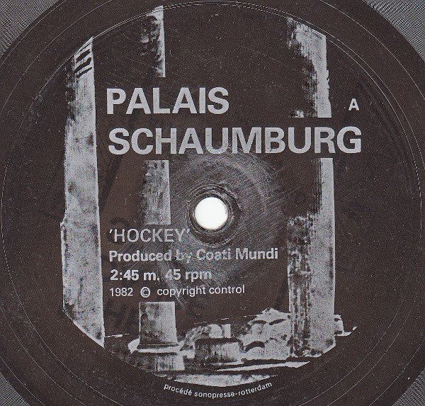 Palais Schaumburg / The Danse Society : Hockey / My Heart (Missed Another Beat) (Flexi, 7")
