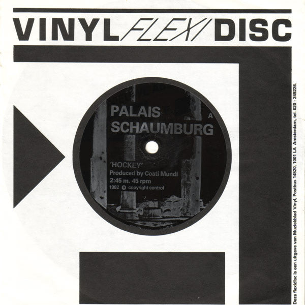 Palais Schaumburg / The Danse Society : Hockey / My Heart (Missed Another Beat) (Flexi, 7")