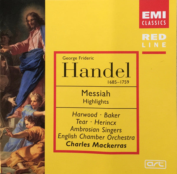 Georg Friedrich Händel - Elizabeth Harwood, Janet Baker, Robert Tear, Raimund Herincx, The Ambrosian Singers, English Chamber Orchestra, Sir Charles Mackerras : Messiah (Highlights) (CD)