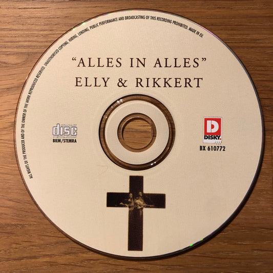 Elly & Rikkert : Alles In Alles (CD, Album, RE)
