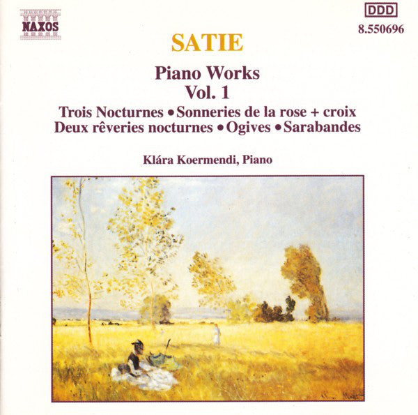 Erik Satie / Klára Körmendi : Piano Works Vol. 1 (CD, Album, CD )