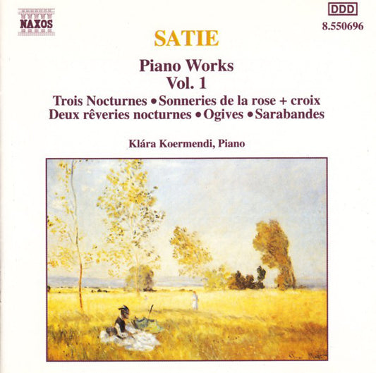 Erik Satie / Klára Körmendi : Piano Works Vol. 1 (CD, Album, CD )