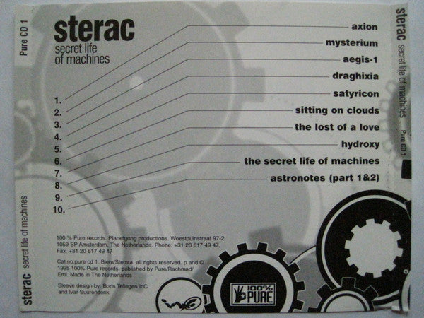 Sterac : Secret Life Of Machines (CD, Album)