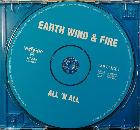 Earth, Wind & Fire : All 'N All (CD, Album)