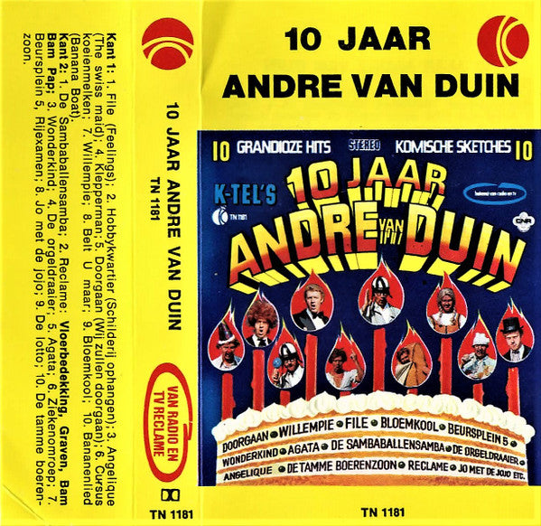 André van Duin : 10 Jaar André Van Duin (Cass, Comp)