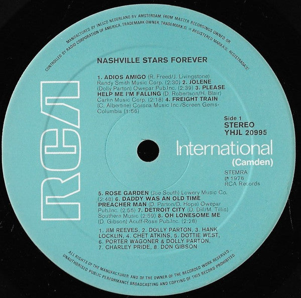 Various : Nashville Stars Forever (2xLP, Comp, Gat)