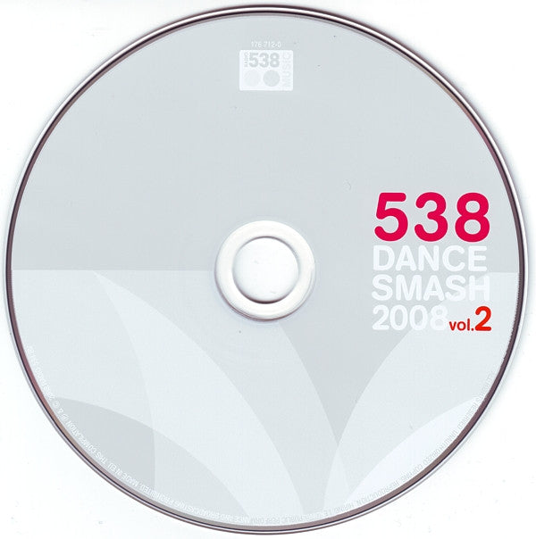 Various : 538 Dance Smash 2008 Vol. 2 (CD, Comp)