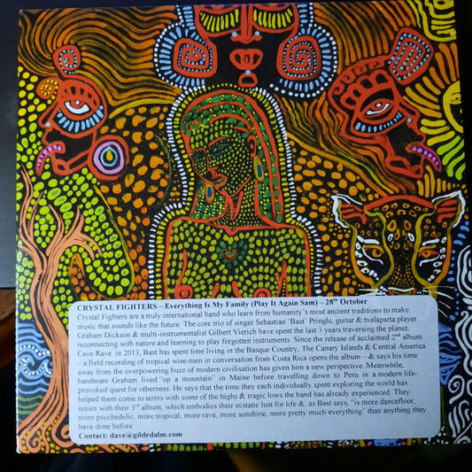 Crystal Fighters : Everything Is My Family (CDr, Album, Promo)