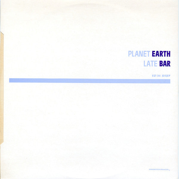 Duran Duran : Planet Earth (Night Version) (12", Single)