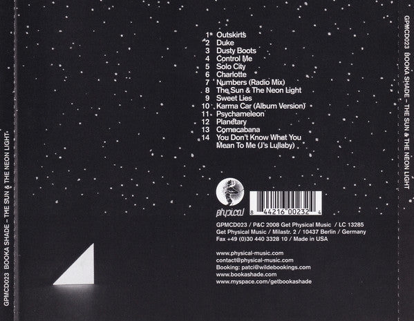 Booka Shade : The Sun & The Neon Light (CD, Album)