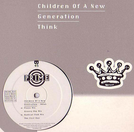 Children Of A New Generation : Think (12")