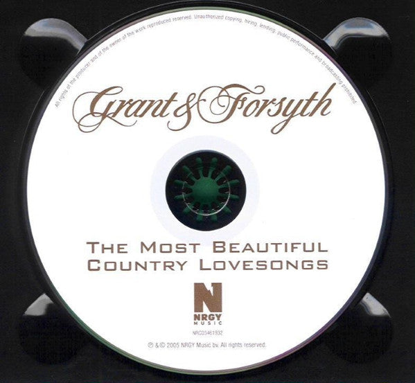 Grant & Forsyth : The Most Beautiful Country Lovesongs (CD, Album)