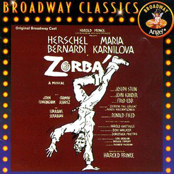 Herschel Bernardi, Maria Karnilova : Zorbá: A Musical (Original Broadway Cast) (CD, Album, RE, RM)