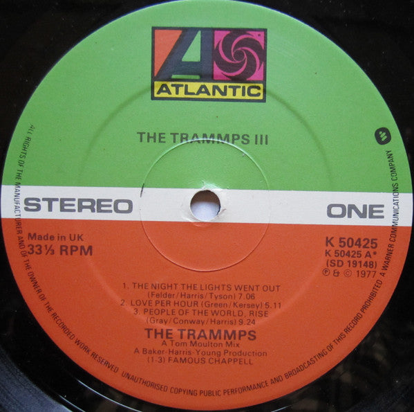 The Trammps : The Trammps III (LP, Album)