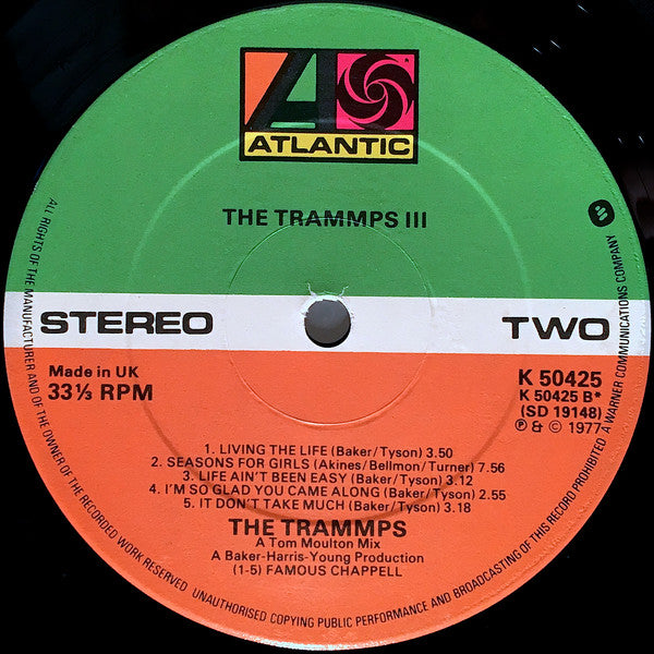 The Trammps : The Trammps III (LP, Album)