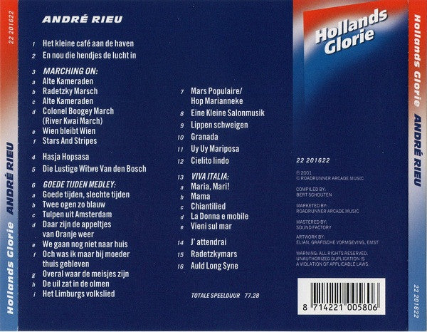 André Rieu : André Rieu (CD, Comp, RE)