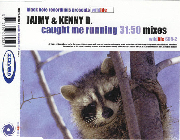 Jaimy & Kenny D. : Caught Me Running (Mixes) (CD, Single)