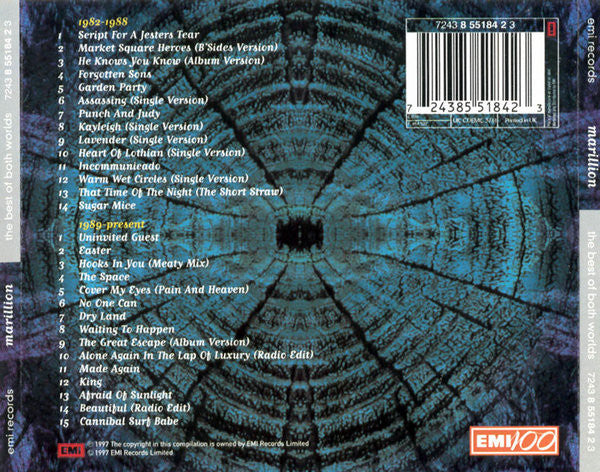 Marillion : The Best Of Both Worlds (2xCD, Comp)