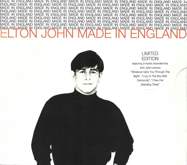 Elton John : Made In England (CD, Single, Ltd, Dig)