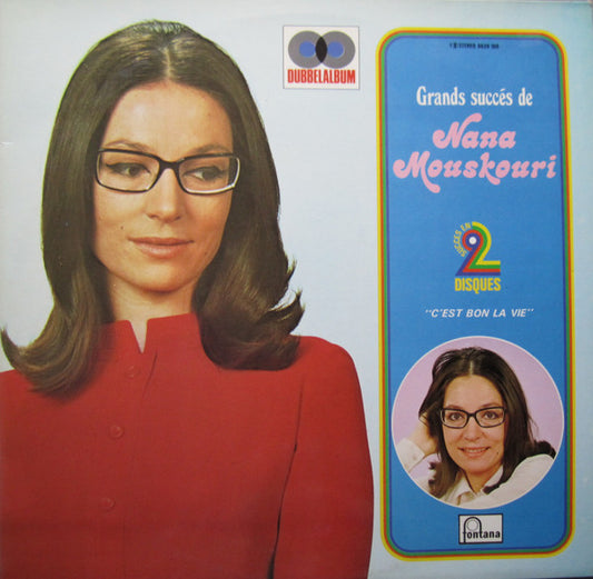 Nana Mouskouri : Grands Succés De Nana Mouskouri -"C'est Bon La Vie" (2xLP, Comp, Gat)