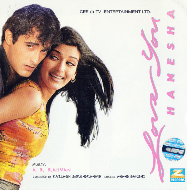 A.R. Rahman : Love You Hamesha (CD, Album)