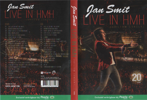 Jan Smit : Live In HMH (Jubileum Concert) (20 Jaar) (DVD-V, PAL + CD, Album)