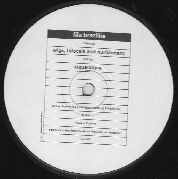 Fila Brazillia : Wigs, Bifocals And Nurishment (12")