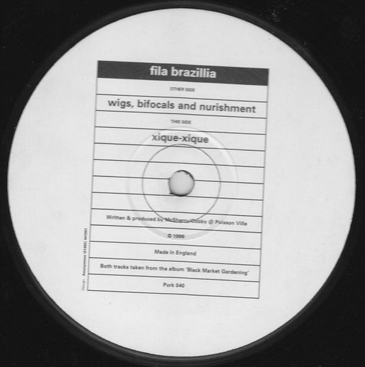 Fila Brazillia : Wigs, Bifocals And Nurishment (12")