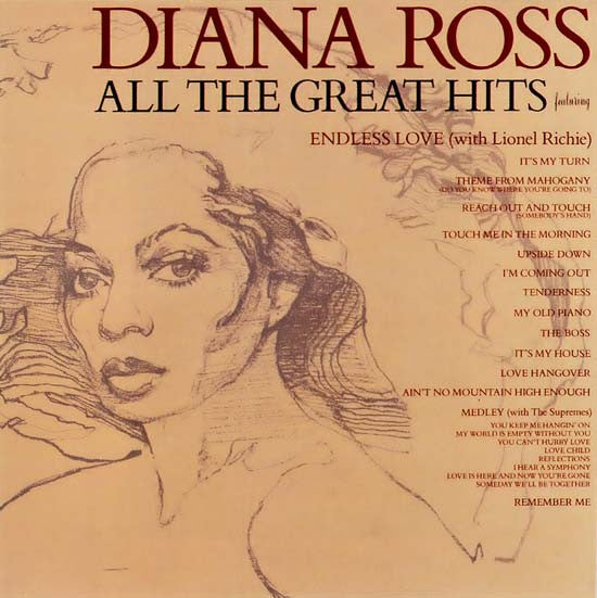Diana Ross : All The Great Hits (CD, Comp, RE)